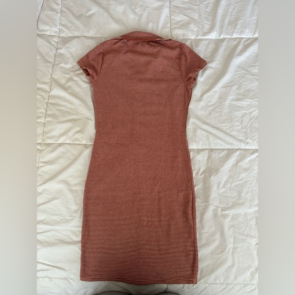 Garage collared stripe button up dress - Picture 4 of 5